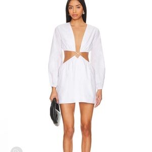Revolve white dress